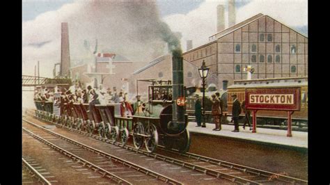 В каком году была введена в эксплуатацию первая в мире железная дорога