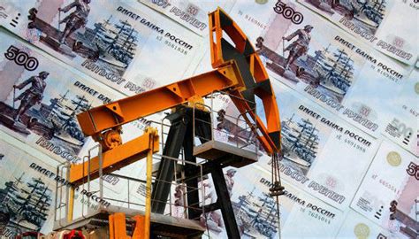 Стоимость нефти в рублях