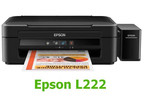 Epson l222 драйвер