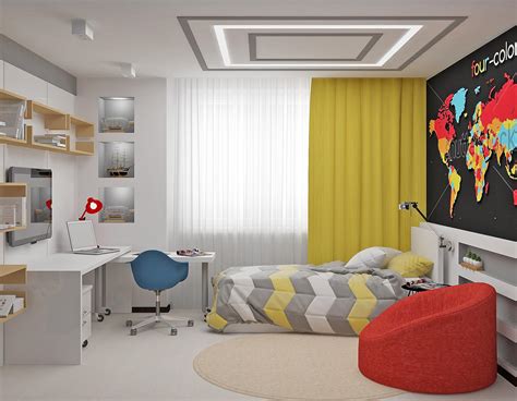 Дизайн комнаты подростка в современном