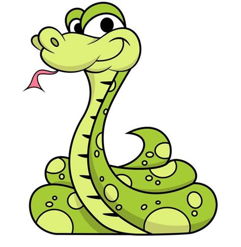 Змея картинка для детей