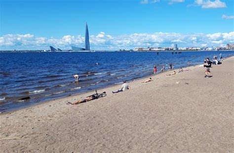 Пляж солнечный санкт петербург