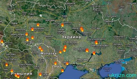 Спутниковая карта украины в реальном времени 2022 год