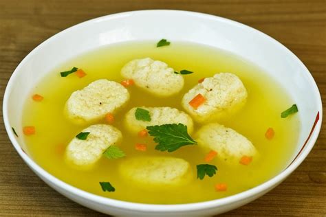 Сырные клецки для супа