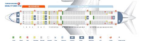 Boeing 777 300er turkish airlines схема салона