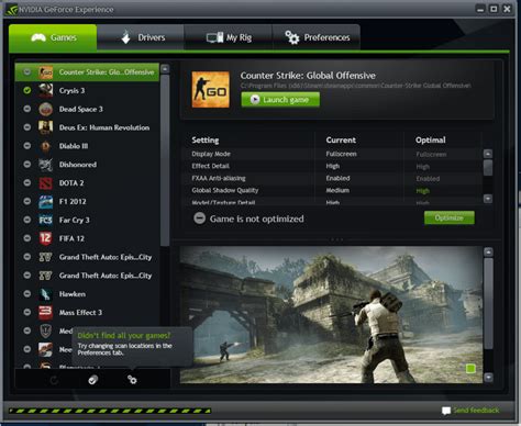 Nvidia geforce experience requires windows 10 or later