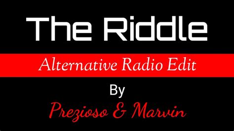 The riddle alternative radio edit mix
