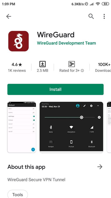 Wireguard android